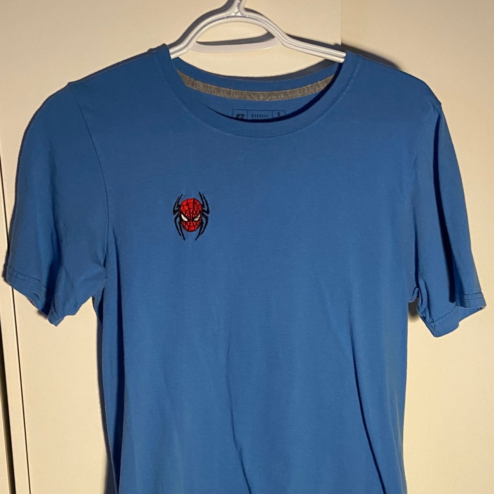 Russell Athletic Vintage Mens Spider-Man graphic Tee
